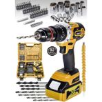 Schutzenger SC10-MT1 128 VF 82 Parça Çelik Şanzuman Bakır Sargılı 10 Pil Li Vidalama Darbeli Şarjlı Matkap