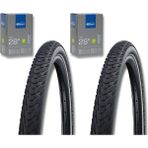 Schwalbe 700x35 Marathon E-Plus 5mm Zırhlı Lastik Seti