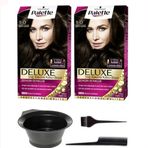 Schwarzkopf 2’li Palette Deluxe 3-0 Koyu Kahve Saç Boyası ve Saç Boyama Seti