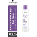 Schwarzkopf BC Bonacure Frizz Away Conditioner - 200 ml Elektriklenme Karşıtı Saç Kremi Babassu Yağı ile Saç Bakımı