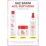 Schwarzkopf Bonacure Bc Clean Acil Kurtarma Şampuanı + Kür + Sprey Saç Kremi - Yıpranmış Veya Işlem Görmüş Saçlar Için
