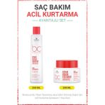 Schwarzkopf Bonacure Bc Clean Acil Kurtarma Şampuanı + Saç Kürü - Yıpranmış Veya Işlem Görmüş Saçlar Için
