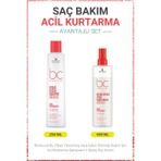 Schwarzkopf Bonacure Bc Clean Acil Kurtarma Şampuanı + Sprey Saç Kremi - Yıpranmış Veya Işlem Görmüş Saçlar Için