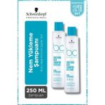 Schwarzkopf Bonacure BC Clean Nem Yükleme Kuru ve Kıvırcık Saçlar İçin 2x250 ml Şampuan