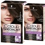 Schwarzkopf Colour Specialist 2 x 4.0 Doğal Koyu Kahve