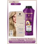 Schwarzkopf Creme Supreme Full Kit 9-16 Küllü Soğuk Sarı + Gliss Saç Dökülme Karşıtı Şampuan 400ml