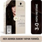 Schwarzkopf Creme Supreme Koyu Kestane 3.0 Saç Boyası