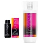 Schwarzkopf Igora 5 Adet Royal Vibrance 5-4 Açık Kahve Bej Saç Boyası + 1 lt Oksidan