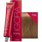 Schwarzkopf İgora Royal 7.65 Kumral Çikolata Altın Tüp Saç Boyası 60 ml Saç Boyası