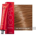 Schwarzkopf Igora Royal 8-55 Açık Kumral Yoğun Altın Saç Boyası 60 ml Amonyaklı Krem Formda Uzun Süre Kalıcı
