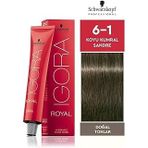 Schwarzkopf Igora Saç Boyası 60Ml-No - 6.1 Küllü Koyu Kumral