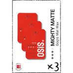 Schwarzkopf Osis Mighty Matte Güçlü Tutucu Mat Wax 100ML x 3 Adet | Orta Tutuş Güçlü Doku Mat Bitişli Wax Krem