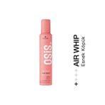 Schwarzkopf Osis Volume Body Air Whip Flexible Mousse Esnek 200 ml Saç Şekillendirici Köpük