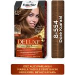 Schwarzkopf Palette 8-554 Dore Kumral Amonyaksız Saç Boyası Yoğun Renkler ve Uzun Süre Kalıcı Etki