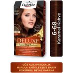 Schwarzkopf Palette Yoğun Renkler 6-68 Karamel Kahve Saç Boyası Krem Formda Derinlemesine Bakım - Karamel Kahve 6-68