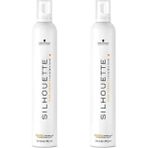 Schwarzkopf Silhouette Beyaz Orta Tutucu Filexible Saç Köpüğü 500 ml X2
