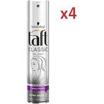 Schwarzkopf Taft Saç Spreyi, Tutuş & Koruma, Extra Güçlü, 4'Lü Set