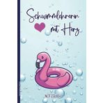 Schwimmlehrerin Mit Herz: Notizbuch A5 liniert beste Schwimm-Lehrerin Geschenk zum Geburtstag Jubiläum und Abschied Danke der Lehrerin für Schwimmunterricht das Schwimmen Training der Schwimmerin