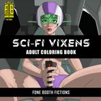 Sci-fi Vixens: Adult Coloring Book