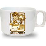 Science Baskılı Seramik Beyaz Kahve Kupası - 199 ml