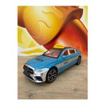 Scn Toys Mercedes Benz C200 Mercedes Diecast Oyuncak Taksi Araba Lüx Taksi Mavi Kapı Bagaj Kaput Açılır