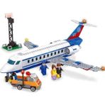 Scn Toys Mlvx City Yolcu Uçağı Ve Hava Alanı Seti 390 Parça Mlv Blsm