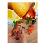 Scn Toys Oyuncak Dinazor Hayvan Seti Dinazorlar Oyuncak Hayvan Dinazor 9'Lu Set
