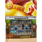 Scntoys 12 Parça Minecraft Figür Oyuncak Karakter Mınecraft Figürleri Set Dinazorlu Minecraft