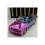 scntoys 1988 BMW 3 SERIES M3 Parlak Mor (E30) BMW M3 WARSTEINER DİECAST ARABA BMW E30 MODEL