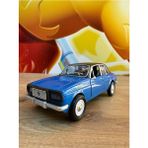 Scntoys Anadol A2 Mkıı 1973 Efsane Koleksiyon Metal Araba 12CM Mavi Işıklı Havalı Korna - 13 cm