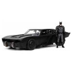 Scntoys Batman Batmobile Araba, Batman Figürlü ve 1:32 Ölçekli Araba Orijinal Batmobile Araba - 13 cm