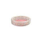 scntoys İntex Şişme 3 Boğumlu Çiçek Desenli Bebek Havuzu 86x25cm İntex Havuz Altı Şişme Baklava Desenli