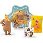 Scntoys Masha Koca Ayı Oyuncak Figür Masha ve Koca Ayı Sürpriz Kar Tanesi Maşa ve Koca Ayı Masha
