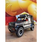 Scntoys Mercedes G63 Işıklı Müzikli Lüks Jeep 17CM Mercedes G Kasa Siyah Jip Açılan Kapılar Sürtmeli - 13 cm