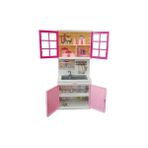 Scntoys My Happy Kitchen 3+ Yaş Mutfak Tezgahı ve Dolabı Oyuncak Seti Eğlenceli Aksesuarlarla