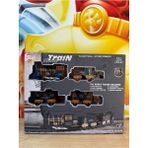 Scntoys Oyuncak 19 Parça Klasik Tren Seti Sesli Işıklı 283CM Farklı Ray Modeli Pilli Retro Tren Lokomotifli