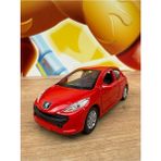 Scntoys Peugeot 207 Diecast Model Araba Peugeot 207 Metal Oyuncak Araba Çekbırak 12CM - 13 cm