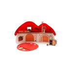 scntoys Sesli Şirinler İtfaiye İstasyonu Oyuncak Şirinler İtfaiye İstasyonu The Smurfs Şirinler Figür