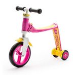 Scoot And Ride Highway Baby Pembe-Sarı Renk Ayarlanabilir Scooter