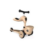 Scoot And Ride Highwaykick 1 Leopard Lifestyle 2'si 1 Arada Oturaklı Sepetli 3 Tekerlekli 1-5 Yaş Çocuk Scooter - Pembe