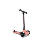 Scoot And Ride Highwaykick 3 Kavuniçi Rengi Led Işıklı Katlanabilir Ayarlanabilir Direksiyonlu 3 Tekerlekli 3-6 Yaş Çocuk Scooter - Turuncu