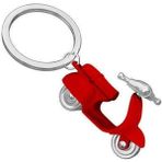 Scooter Anahtarlık - Kırmızı - 4,5x1,4x3 cm