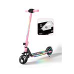 Scooter Çocuk Elektrikli – 130W ,LED, Amortisörlü,Dizlik & Dirseklik Hediyeli -Distribütör Garantili