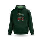 Scooter Life Tasarım Kapşonlu Sweatshirt, Nefti yeşil, 2XL