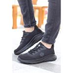 Scooter M2011TS Memory Foam Erkek Sneaker Spor Ayakkabı (Siyah)