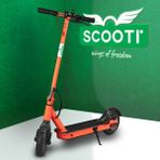 Scooti SC33U Turuncu Katlanabilir Farlı Elektrikli Scooter