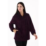 Scorp Cheer Casual Kadın Peluş Mont Mor XS