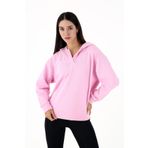 Scorp Elegance Kadın Spor Sweatshirt Pembe L