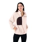 Scorp Fever Kadın Peluş Sweatshirt Bej L