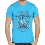 Scorp Graphics Oceans Baskılı Erkek Tişört - 2XL - Standart